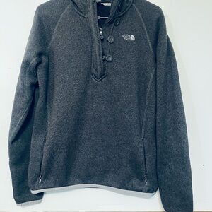 The North Face Gray Bomber Jacket